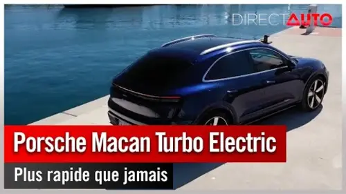 replay de Porsche Macan Turbo Electric : plus rapide que jamais !