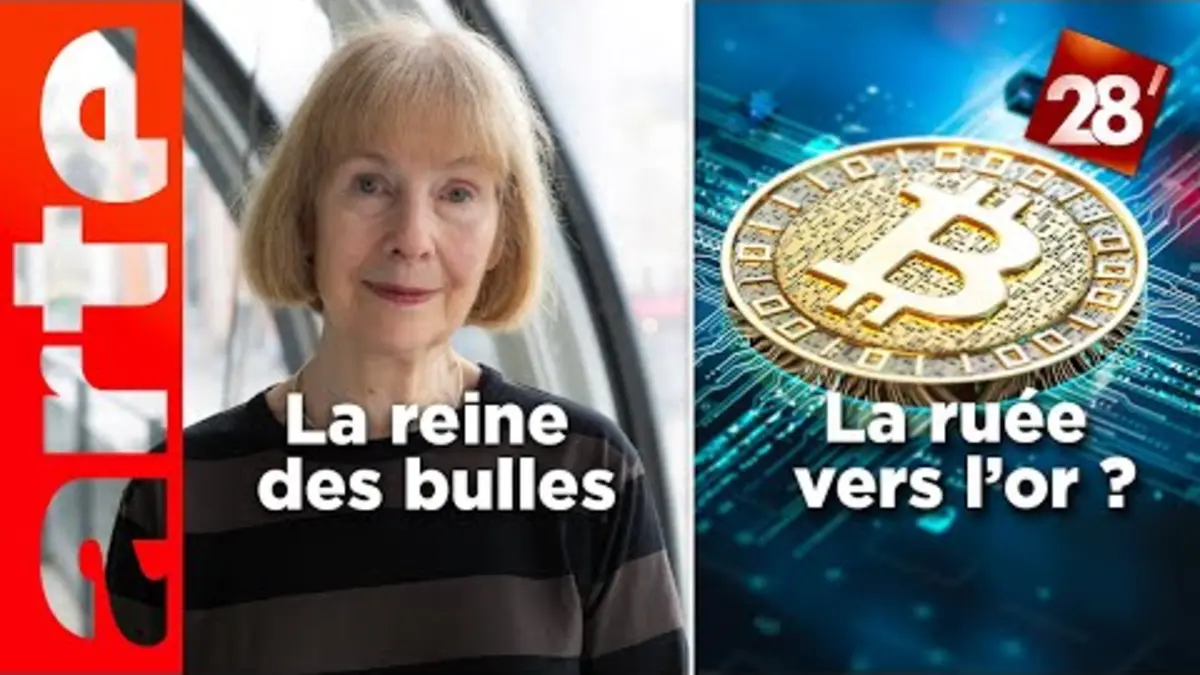 replay de Posy Simmonds / Cryptomonnaies : eldorado ou bulle financière ? | 28 minutes | ARTE