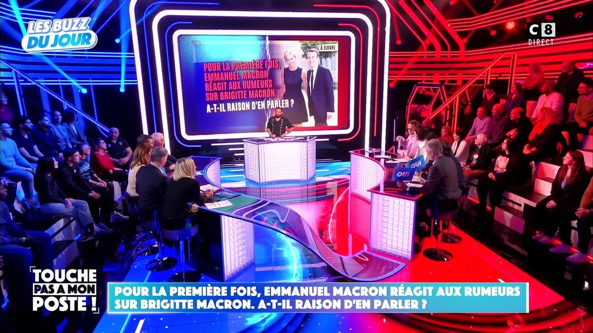 replay de Pour la première fois, Emmanuel Macron réagit aux rumeurs sur Brigitte Macron