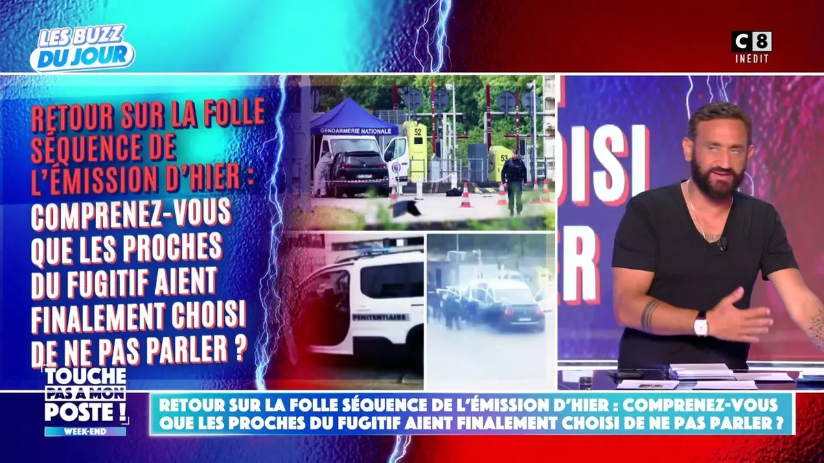 replay de Pourquoi les proches du fugitif n'ont finalement pas choisi de s'exprimer dans TPMP ?