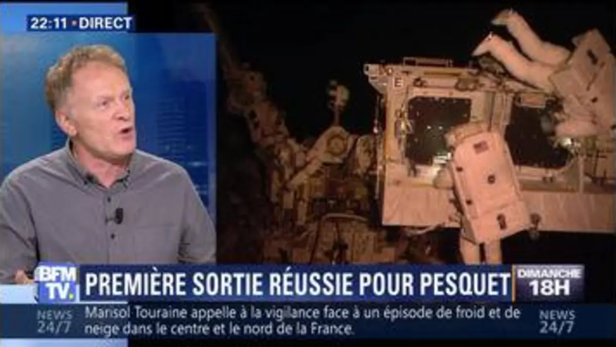 replay de Première mission réussie pour Thomas Pesquet