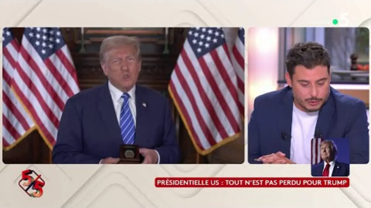 replay de Présidentielle US : tout n’est pas perdu pour Trump - Le 5/5 - C à Vous - 23/09/2024