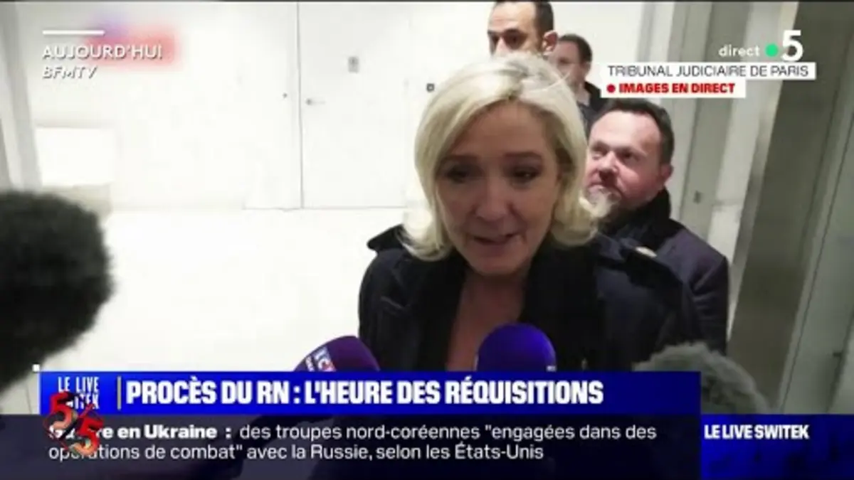 replay de Procès du RN : l’avenir politique de Marine Le Pen menacé ? - Le 5/5 - C à Vous