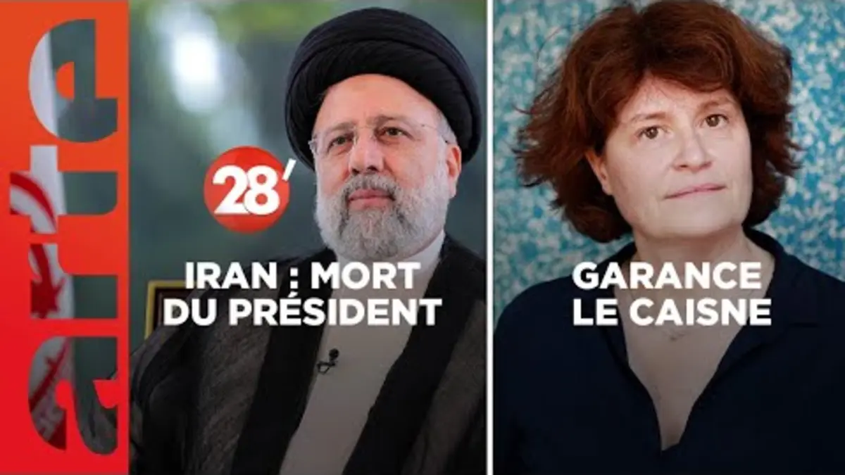 replay de Procès historique / Mort du président iranien - 28 Minutes - ARTE