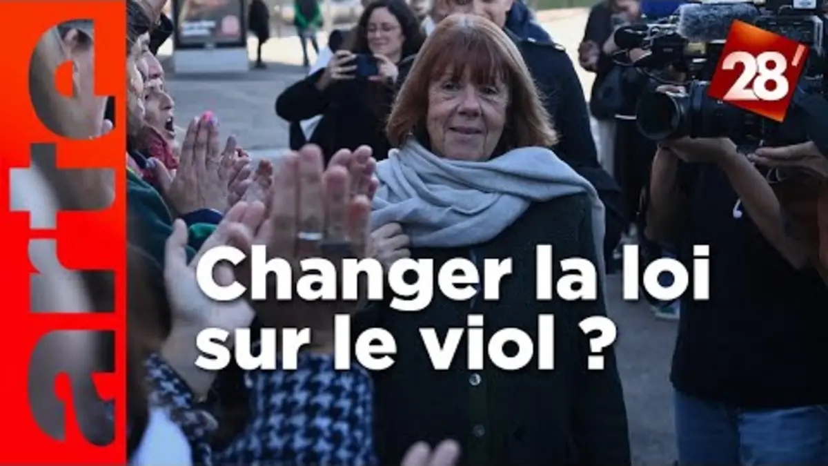 replay de Procès Mazan : faut-il inscrire le consentement dans la loi sur le viol ? | 28 minutes | ARTE