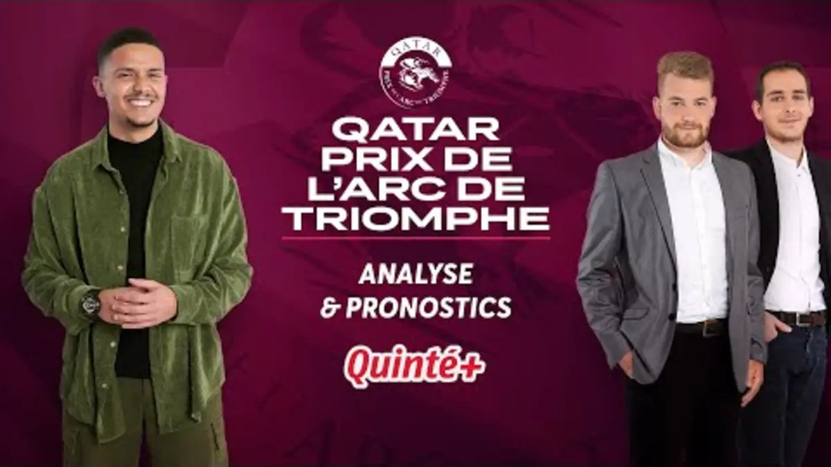 replay de PRONOSTICS DU QATAR PRIX DE L'ARC DE TRIOMPHE 2024 : Analyse du Quinté+ du 6 octobre