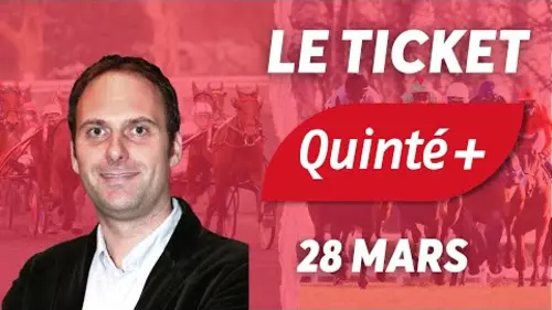 replay de PRONOSTICS QUINTE - 28 MARS - SAINT-CLOUD