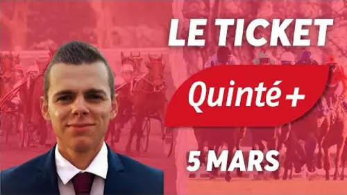 replay de PRONOSTICS QUINTÉ DIMANCHE 5 MARS - AUTEUIL