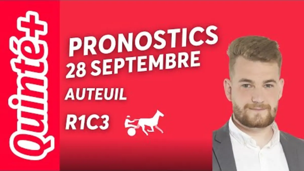 replay de PRONOSTICS QUINTÉ DU SAMEDI 28 SEPTEMBRE : FOLLY FOOT A TOUT POUR PLAIRE
