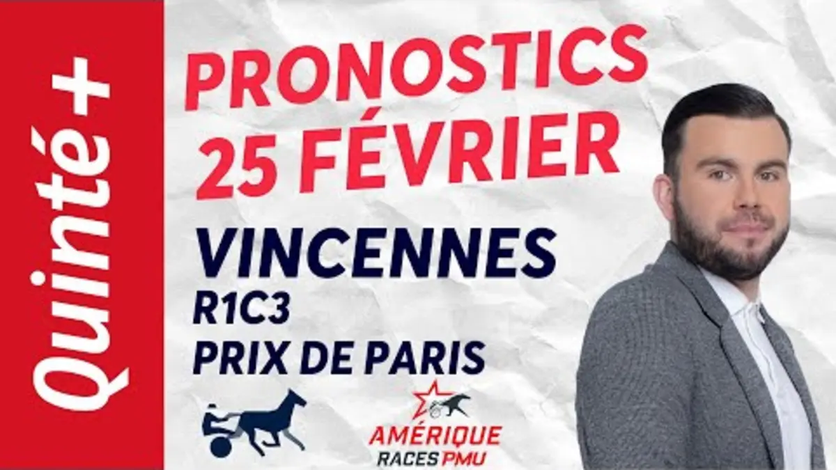 replay de PRONOSTICS QUINTÉ+ 25 FÉVRIER 2024 (R1C3) | Faites le papier avec Maxime Bourrat