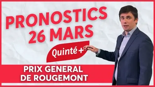 replay de PRONOSTICS QUINTÉ+ 26 MARS 2023 | Faites le papier avec...