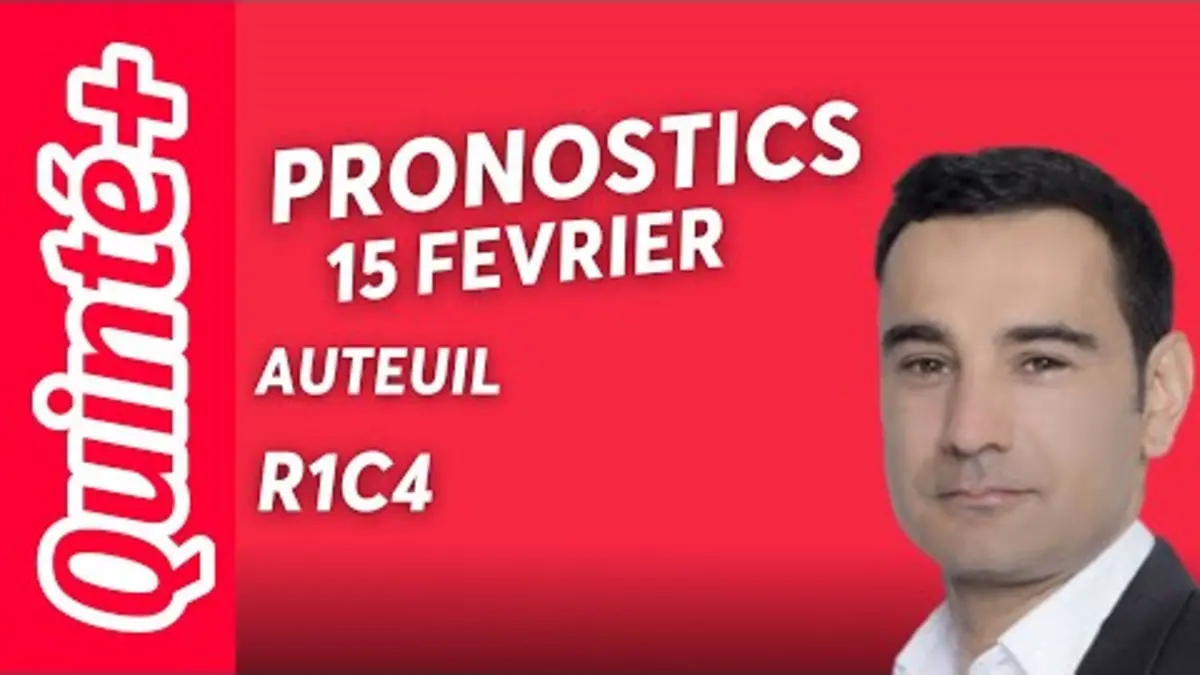 replay de PRONOSTICS QUINTÉ+ DE CE SAMEDI 15 FÉVRIER : COMME DANS UN RÊVE DE PRINCE