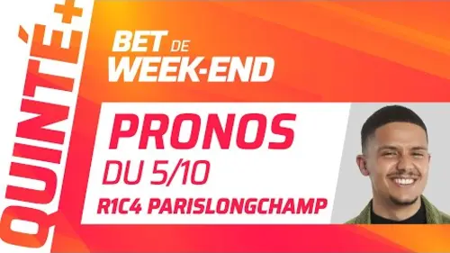 replay de PRONOSTICS QUINTÉ+ DU 5 OCTOBRE 2024 : Bet de Week-End