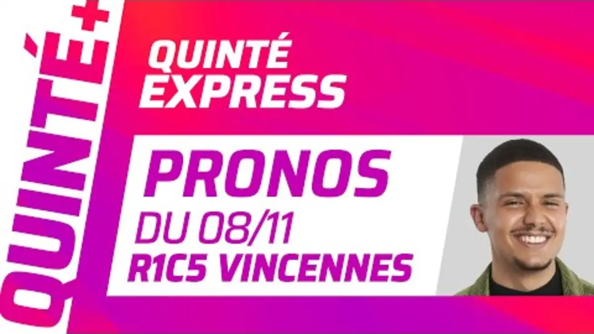 replay de PRONOSTICS QUINTÉ+ DU 8 NOVEMBRE : Quinté Express ⚡