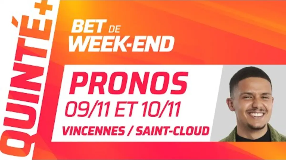 replay de PRONOSTICS QUINTÉ+ DU 9 ET 10 NOVEMBRE 2024 : Bet de Week-End