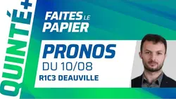 PRONOSTICS QUINTÉ+ DU DIMANCHE 10 AOÛT À DEAUVILLE : CARAMELITO, LE CHOCOLAT DU GRAND HANDICAP !