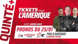 PRONOSTICS QUINTÉ+ DU DIMANCHE 25 JANVIER | Björn Goop fait le papier du Prix d'Amérique Legend Race