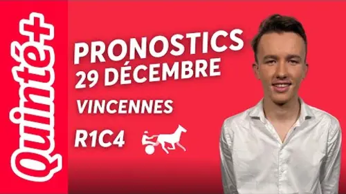 replay de PRONOSTICS QUINTÉ+ DU DIMANCHE 29 DÉCEMBRE À VINCENNES : GO ON BOY, DIRECTION L'AMÉRIQUE !