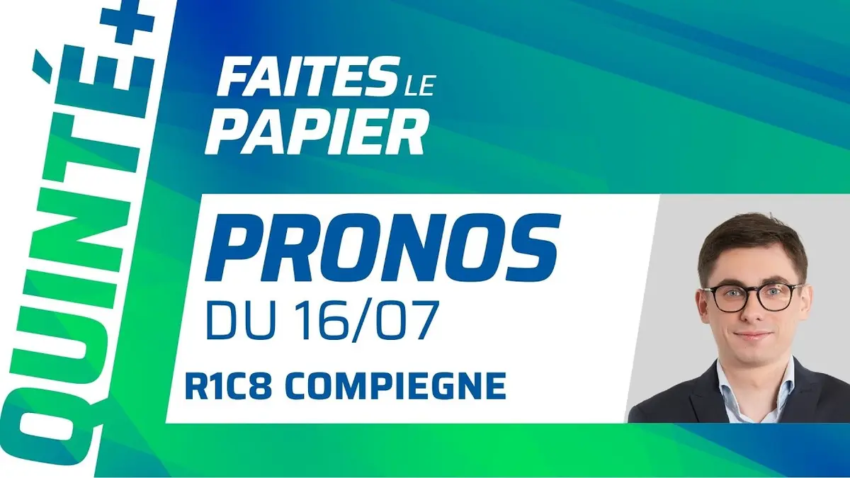 PRONOSTICS QUINTÉ+ DU JEUDI 16 JUILLET À…