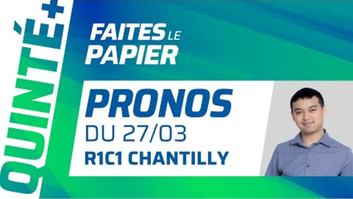 replay de PRONOSTICS QUINTÉ+ DU JEUDI 27 MARS : BIG LOG PEUT REFAIRE SURFACE