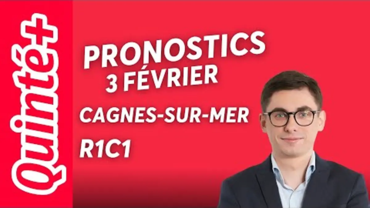 replay de PRONOSTICS QUINTÉ+ DU LUNDI 3 FÉVRIER : LE DREAM POUR AMERICAN GLORY