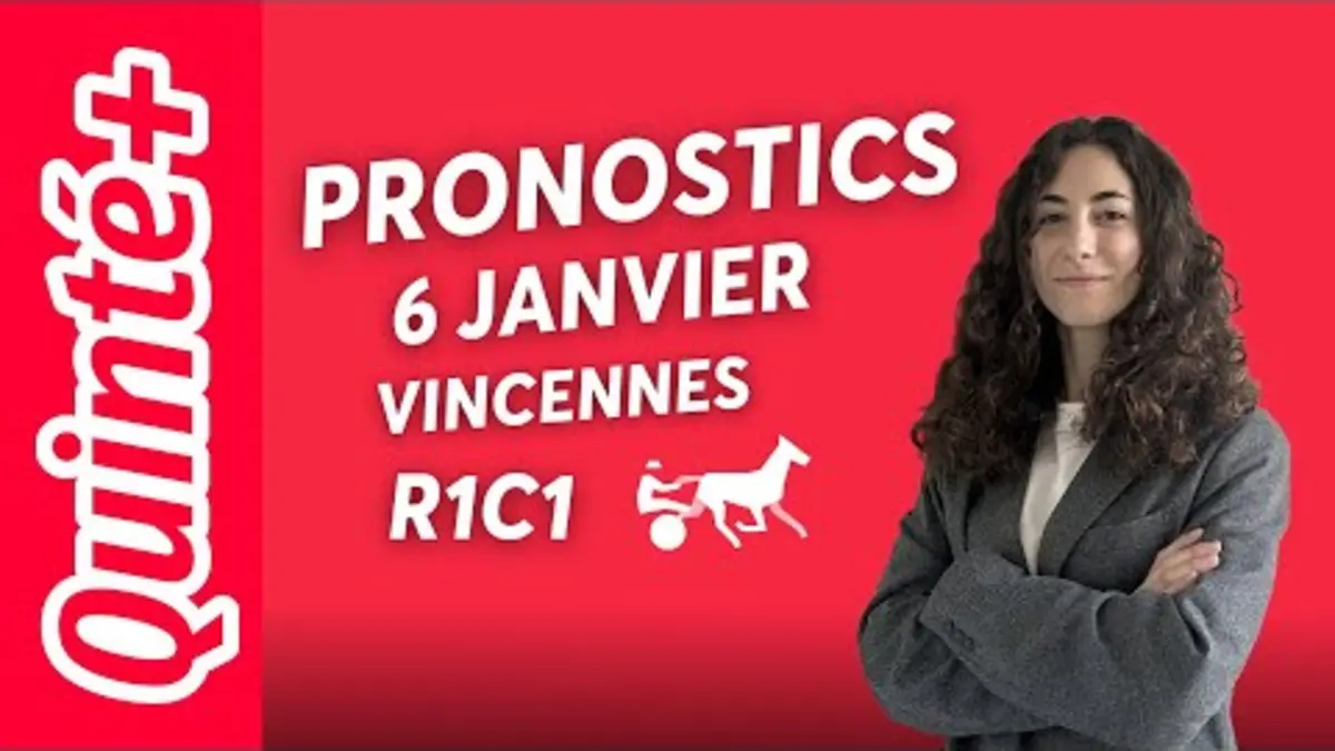 replay de PRONOSTICS QUINTÉ+ DU LUNDI 6 JANVIER : KATE MESLOISE A UNE BELLE CARTE À JOUER