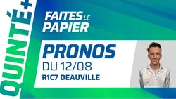PRONOSTICS QUINTÉ+ DU MARDI 12 AOÛT À DEAUVILLE : THINTHREAD NE VA PAS ÊTRE LOIN DE LA VÉRITÉ