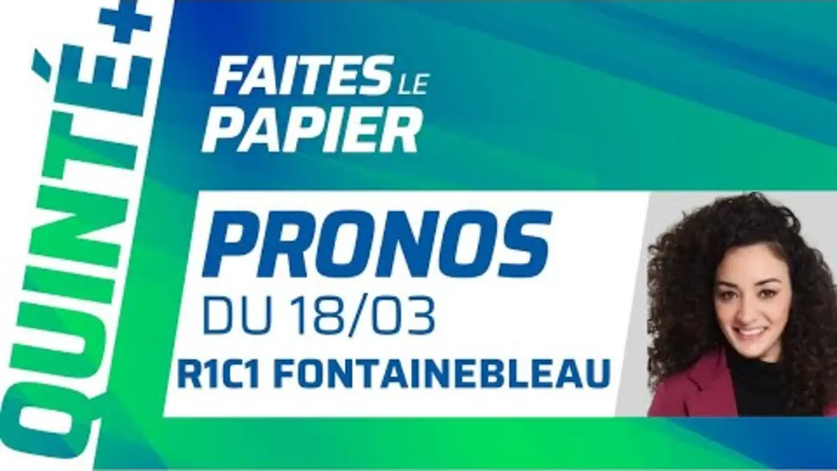 replay de PRONOSTICS QUINTÉ+ DU MARDI 18 MARS À FONTAINEBLEAU : WILD WEST PEUT RENOUER AVEC LE SUCCÈS