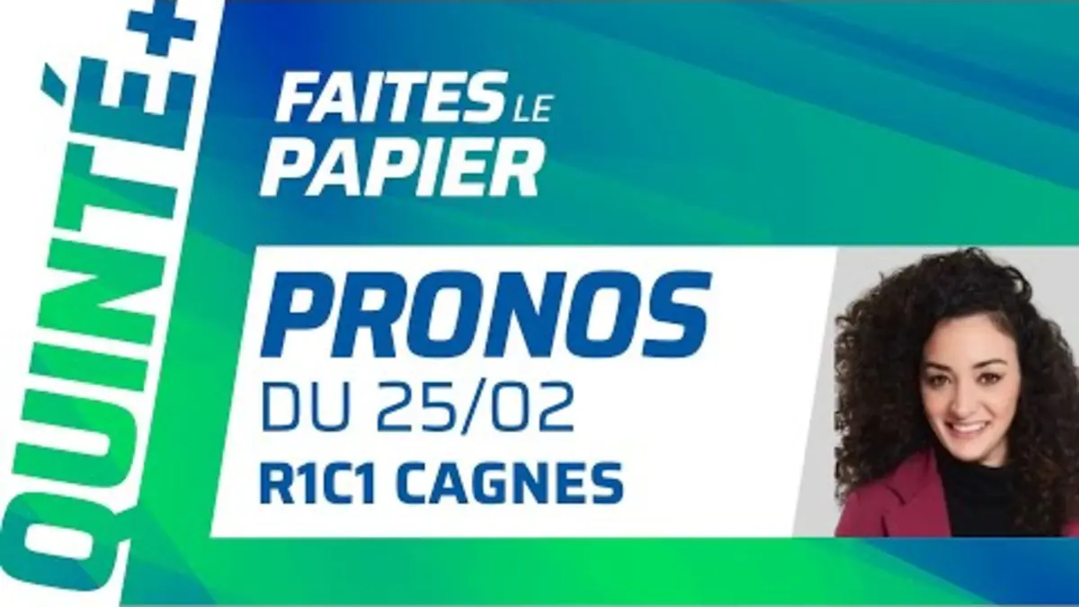 replay de PRONOSTICS QUINTÉ+ DU MARDI 25 FÉVRIER : SUNFAST PEUT DÉCROCHER UN TROISIÈME ÉVÉNEMENT