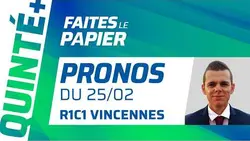 PRONOSTICS QUINTÉ+ DU MERCREDI 25 FÉVRIER À VINCENNES : JOBSPOST S'ANNONCE REDOUTABLE