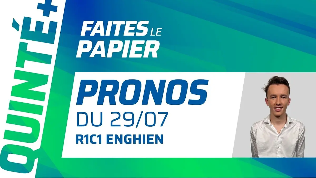 PRONOSTICS QUINTÉ+ DU MERCREDI 29 JUILLET À…