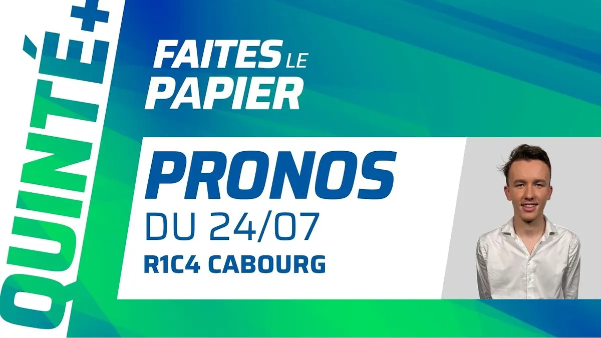 PRONOSTICS QUINTÉ+ DU VENDREDI 24 JUILLET À…