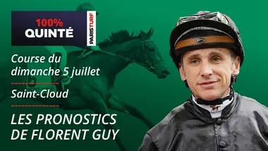 Pronostics Quinté PMU - 100% Quinté du Dimanche 5 juillet à Saint-Cloud