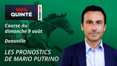 Pronostics Quinté PMU - 100% Quinté du Dimanche 9 août à Deauville