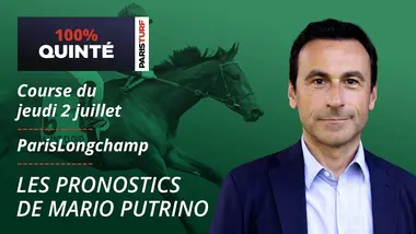 Pronostics Quinté PMU - 100% Quinté du Jeudi 2 juillet à ParisLongchamp