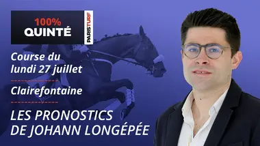 Pronostics Quinté PMU - 100% Quinté du Lundi 27 juillet à Clairefontaine