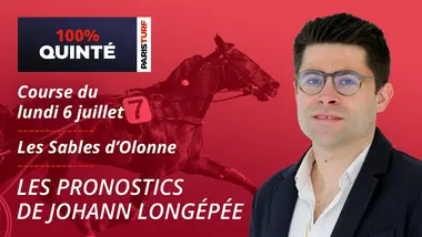 Pronostics Quinté PMU - 100% Quinté du Lundi 6 juillet aux Sables-d'Olonne