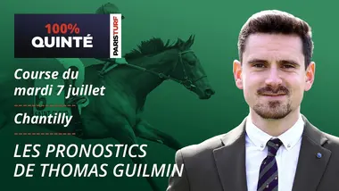Pronostics Quinté PMU - 100% Quinté du Mardi 7 juillet à Chantilly
