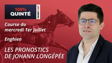 Pronostics Quinté PMU - 100% Quinté du Mercredi 1er juillet à Enghien