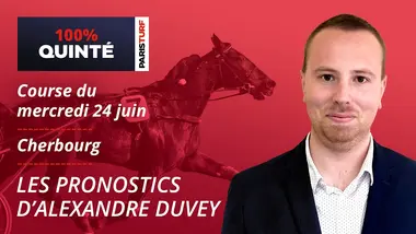 Pronostics Quinté PMU - 100% Quinté du Mercredi 24 juin à Cherbourg