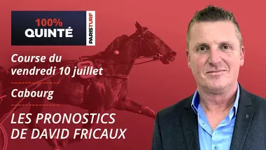 Pronostics Quinté PMU - 100% Quinté du Vendredi 10 juillet à Cabourg
