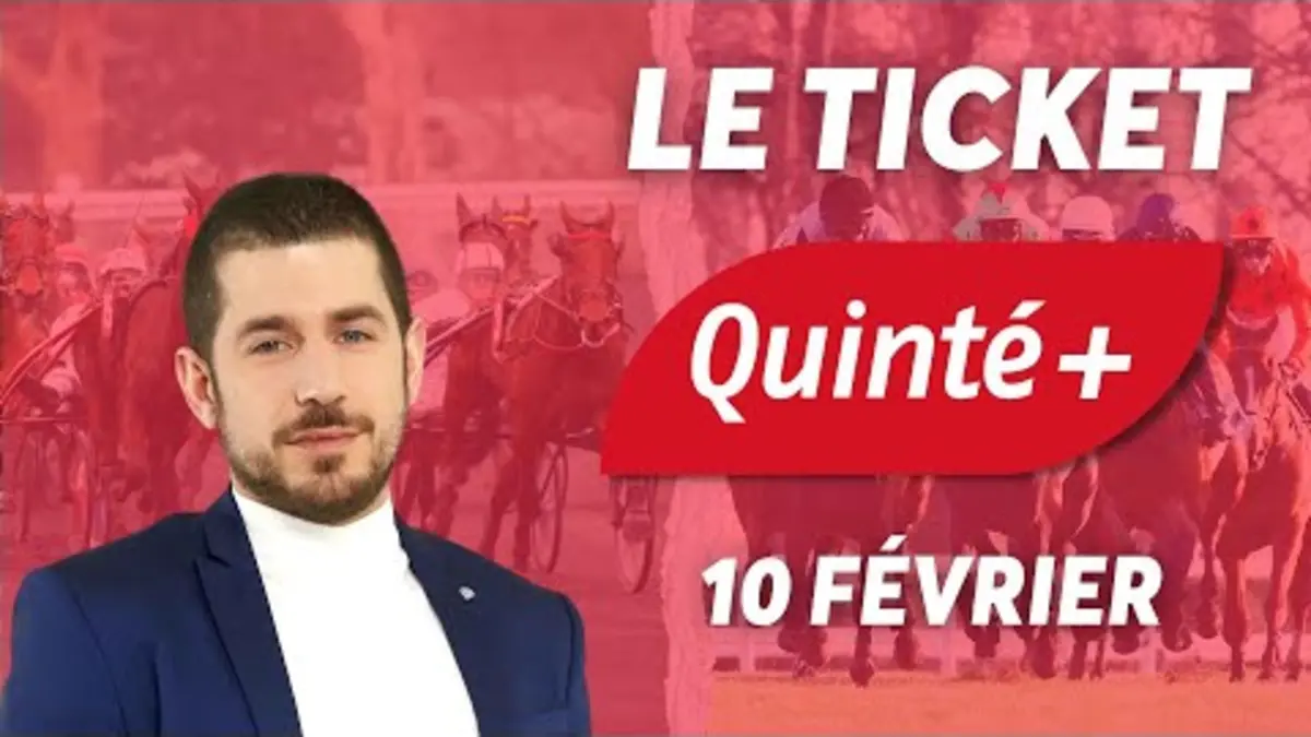 replay de PRONOSTICS QUINTÉ VENDREDI 10 FÉVRIER - VINCENNES