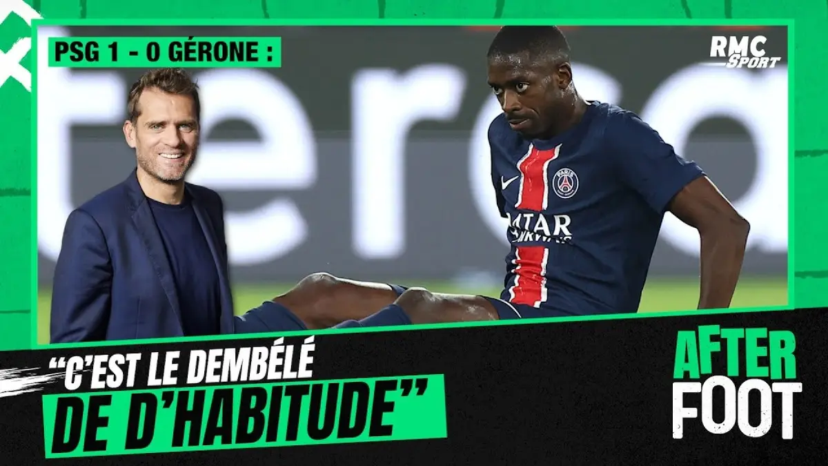 replay de PSG 1-0 Gérone : "C'est le Dembélé de d'habitude, l'anomalie c'était contre Brest" estime Rothen