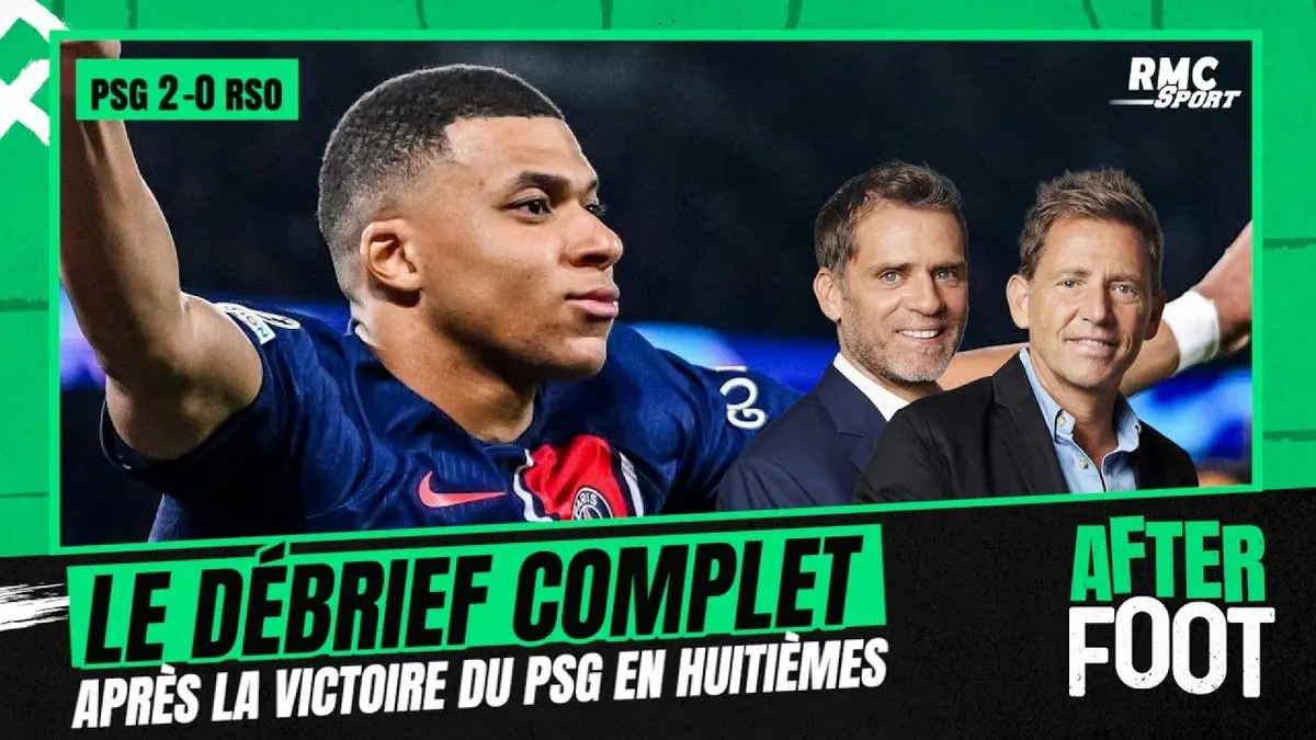 replay de PSG 2-0 Real Sociedad : Le débrief complet de l'After Foot après la victoire parisienne
