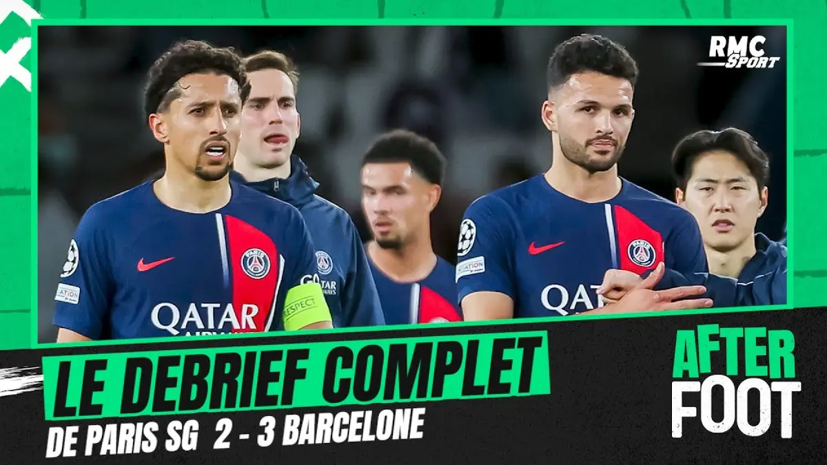 replay de PSG 2-3 Barcelone : Le débrief complet de la défaite parisienne