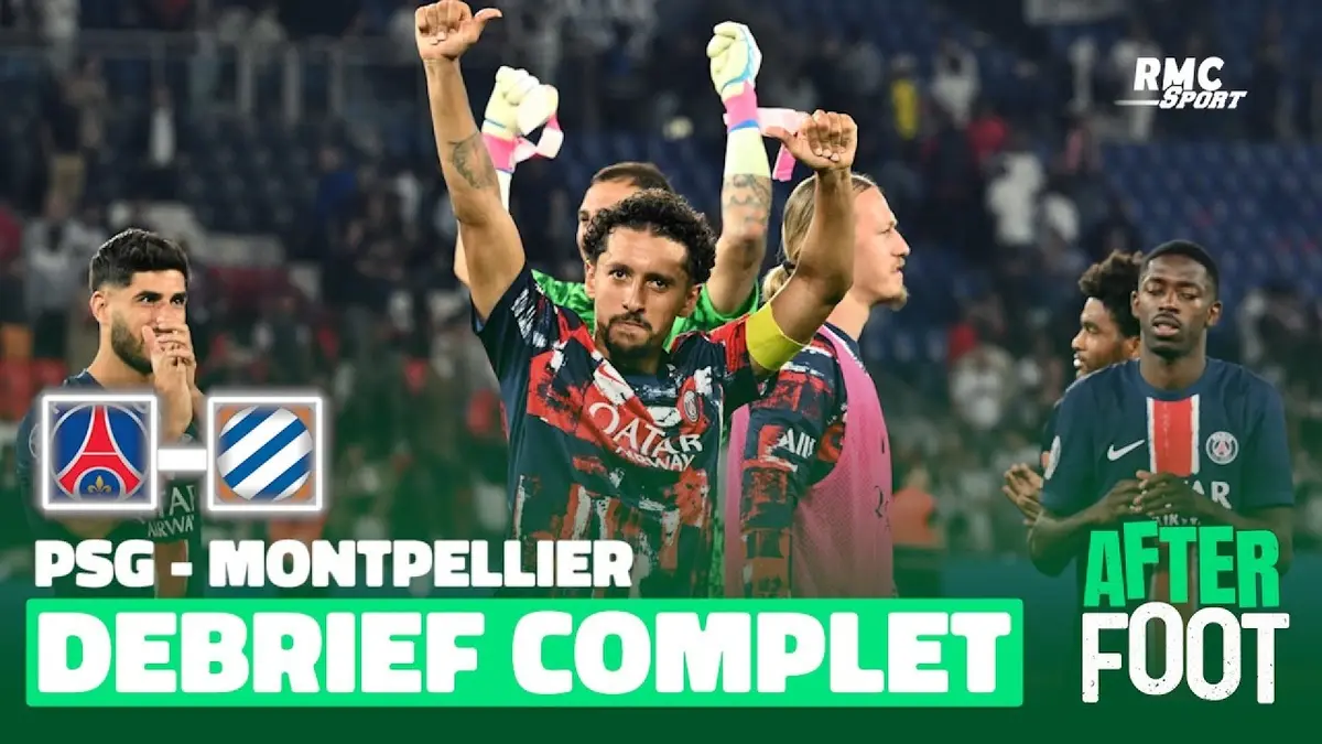 replay de PSG 6-0 Montpellier : le debrief complet de l'After foot