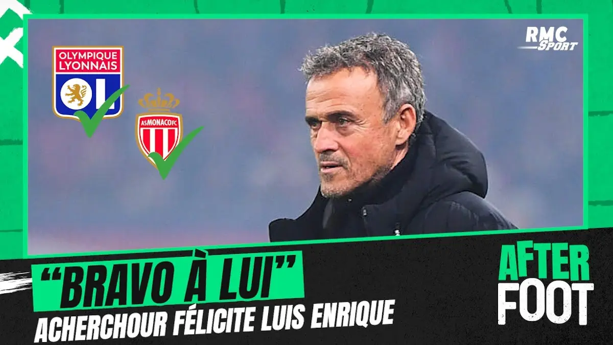 replay de PSG : "Bravo à lui", Acherchour félicite Luis Enrique après les succès contre Lyon et Monaco