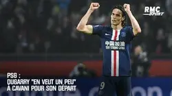 PSG : Dugarry "en veut un peu" à Cavani pour son départ