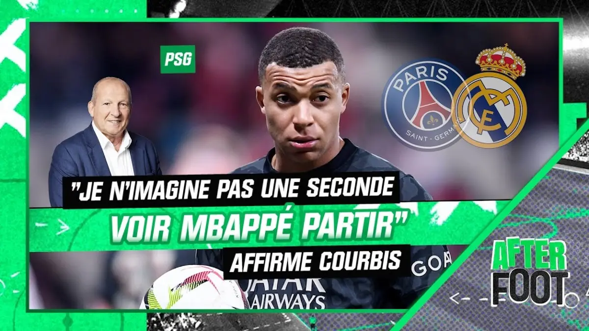replay de PSG : "Je n'imagine pas une seconde voir Mbappé partir", affirme Courbis