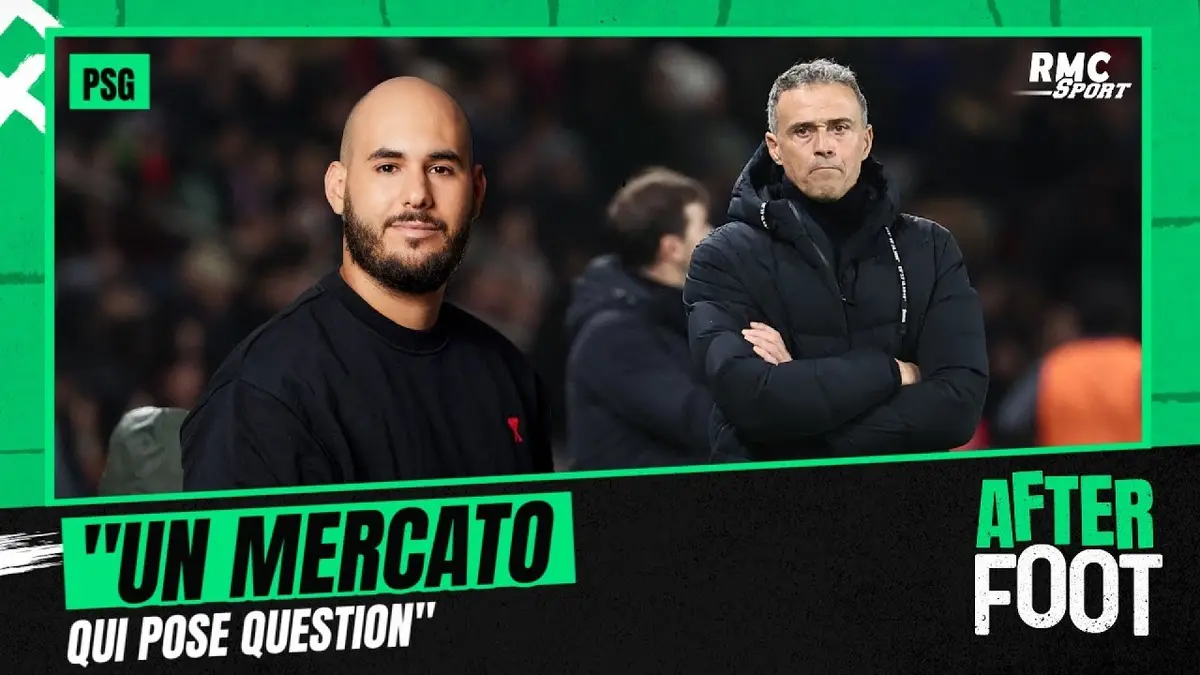 replay de PSG : "Le mercato pose question", analyse sèchement Acherchour